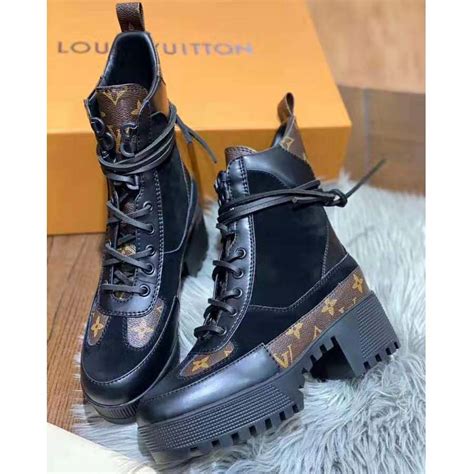 louis vuitton poker face boots|louis vuitton laureate platform.